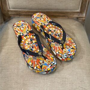 Tory Burch Platform Sandles Authentic Brand new!
